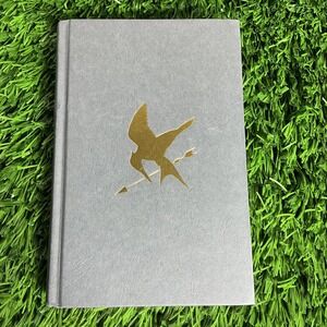Scholastic The Hunger Games Suzanne Collins 1st Ed Oct 2008 Hardcover Grey Gold